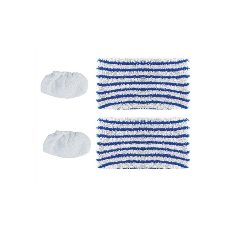 Polti PAEU0357 accessoire pour éponger Tête balai serpillère jetable Bleu, Blanc