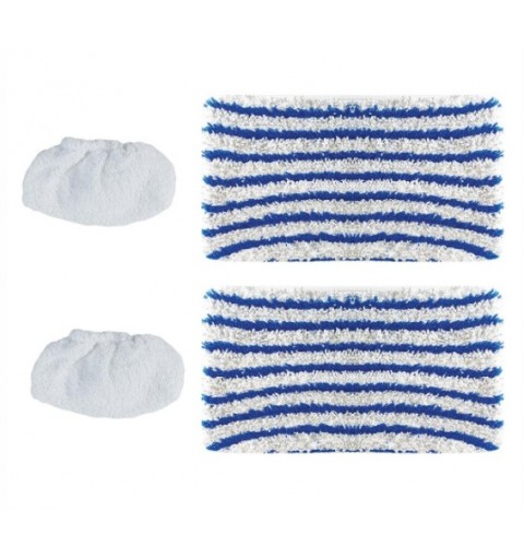 Polti PAEU0357 accessoire pour éponger Tête balai serpillère jetable Bleu, Blanc