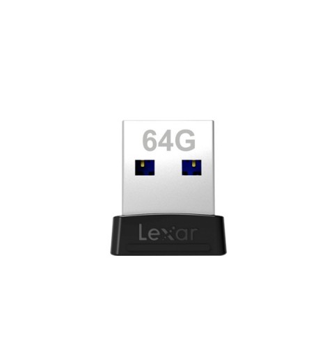 Lexar JumpDrive S47 unidad flash USB 64 GB USB tipo A 3.2 Gen 1 (3.1 Gen 1) Negro