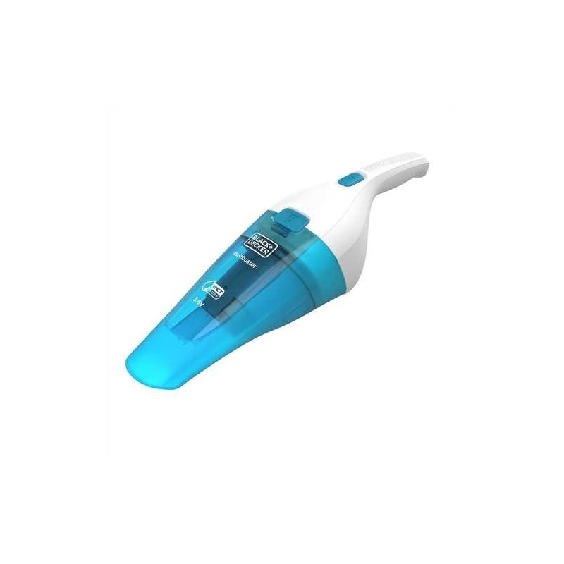 Black & Decker WDC115WA aspirapolvere senza filo Blu, Bianco Senza sacchetto