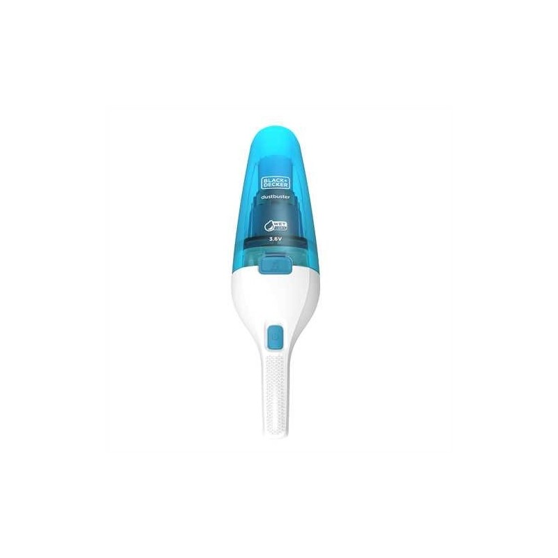 Black & Decker WDC115WA aspirapolvere senza filo Blu, Bianco Senza sacchetto