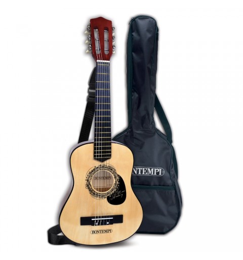 Bontempi 21 7531 guitar Acoustic guitar Classical 6 strings Black, Wood