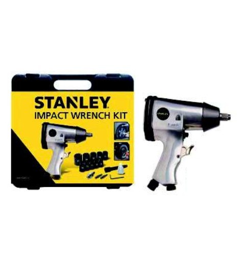 Stanley 160157XSTN clé pneumatique 1 2" 4600 tr min Noir, Argent