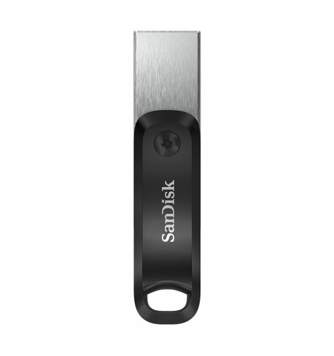 SanDisk SDIX60N-128G-GN6NE lecteur USB flash 128 Go 3.2 Gen 1 (3.1 Gen 1) Gris, Argent