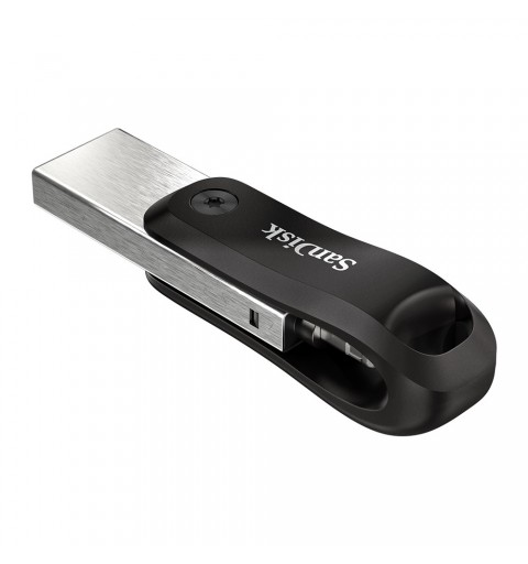 SanDisk SDIX60N-128G-GN6NE USB-Stick 128 GB 3.2 Gen 1 (3.1 Gen 1) Grau, Silber