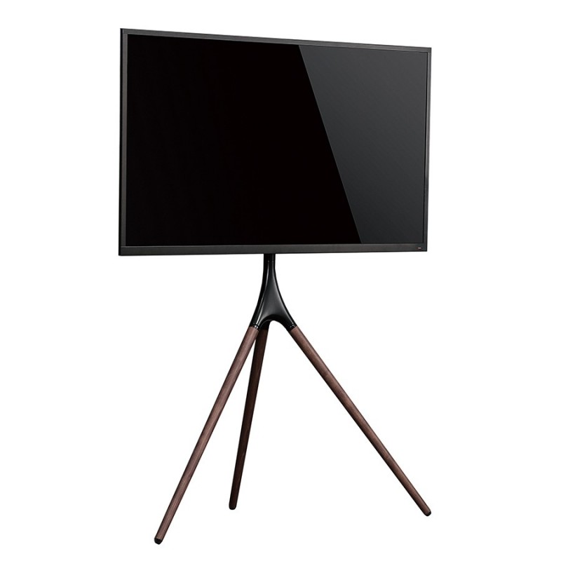Munari KE088NS TV mount 139.7 cm (55") Black, Wood