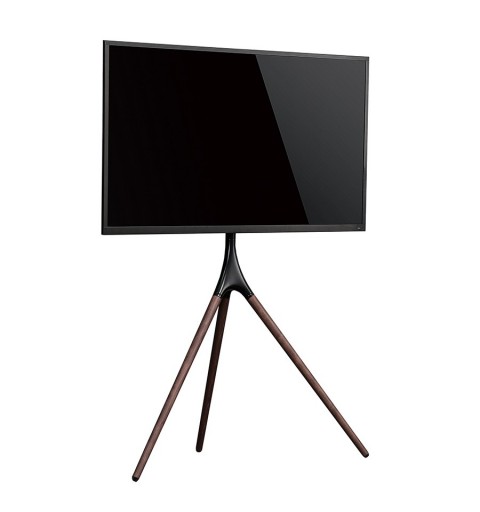 Munari KE088NS soporte para TV 139,7 cm (55") Negro, Madera