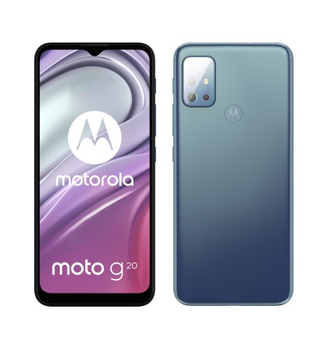 Motorola moto g20 16,5 cm (6.5") Ranura híbrida Dual SIM Android 11 4G USB Tipo C 4 GB 64 GB 5000 mAh Azul