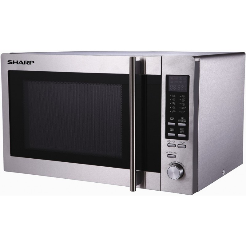 Sharp Home Appliances R-92STW forno a microonde Superficie piana Microonde combinato 28 L 900 W Acciaio inossidabile