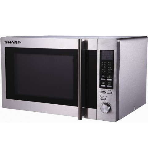 Sharp Home Appliances R-92STW forno a microonde Superficie piana Microonde combinato 28 L 900 W Acciaio inossidabile