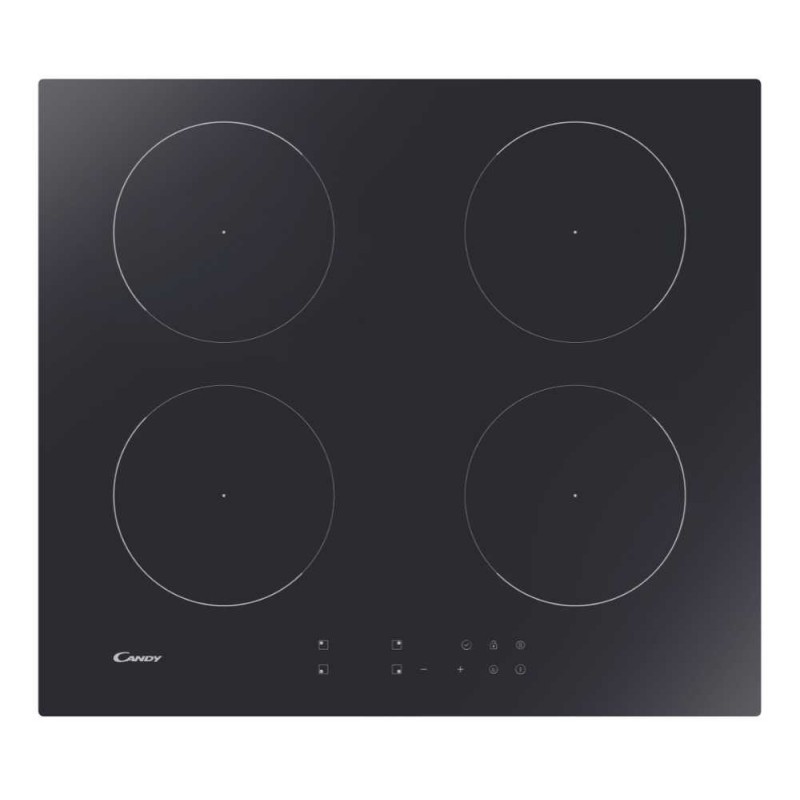 Candy CI642CTT Black Built-in 59 cm Zone induction hob 4 zone(s)