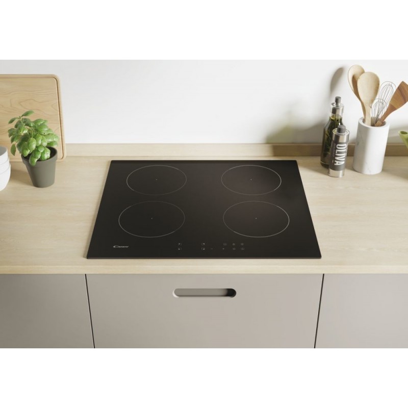 Candy CI642CTT Schwarz Integriert 59 cm Zonen-Induktionskochfeld 4 Zone(n)