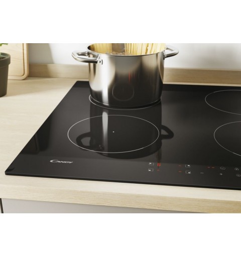 Candy CI642CTT Black Built-in 59 cm Zone induction hob 4 zone(s)