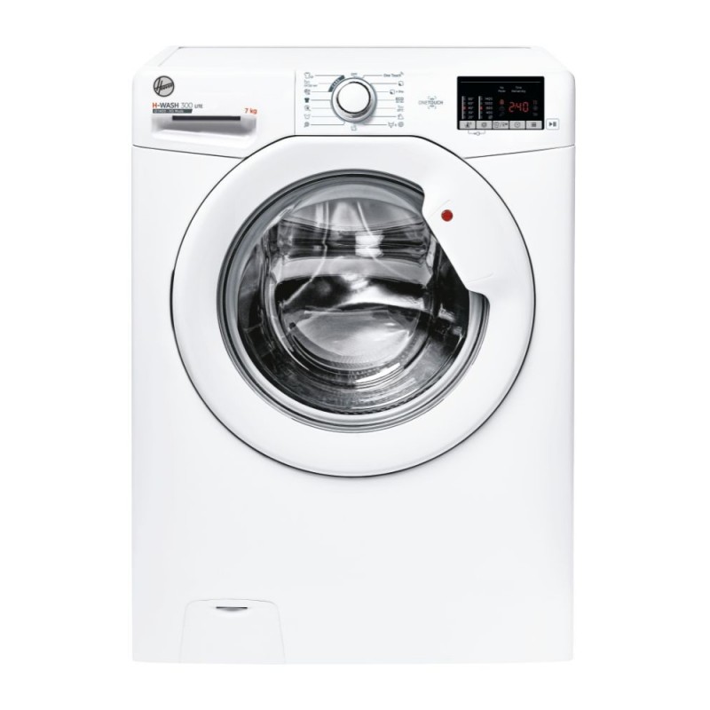 Hoover H-WASH 300 LITE H3W4 472DE 1-S washing machine Front-load 7 kg 1400 RPM D White