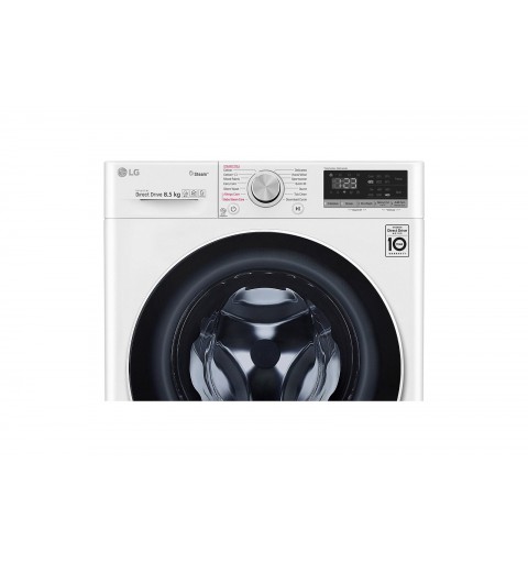 LG F2WV5S8S0E machine à laver Charge avant 8,5 kg 1200 tr min C Blanc