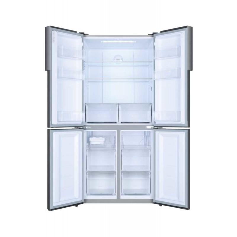 Haier Cube 83 Serie 5 HTF-458DG6 frigorifero side-by-side Libera installazione 468 L F Argento