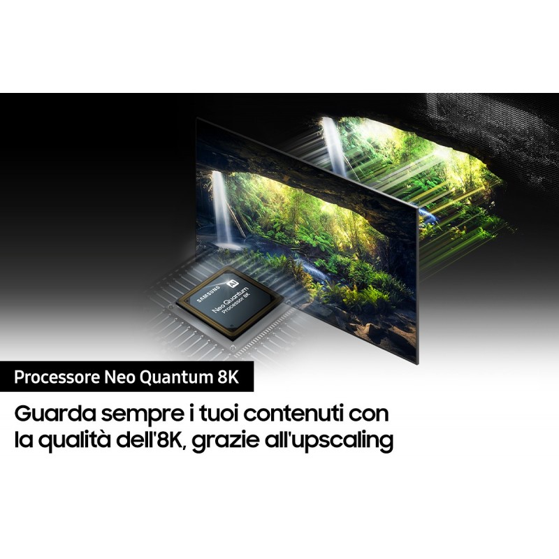 Samsung Series 8 QE65QN800AT 165,1 cm (65") 8K Ultra HD Smart TV Wifi Acero inoxidable