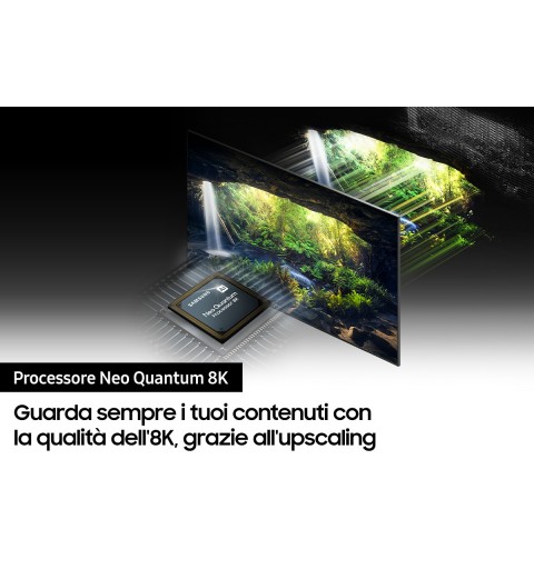 Samsung Series 8 QE65QN800AT 165,1 cm (65") 8K Ultra HD Smart TV Wifi Acero inoxidable