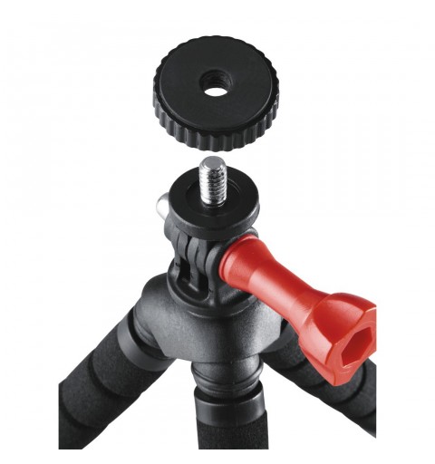 Hama Flex 2in1 tripode Smartphone Cámara digital 3 pata(s) Negro