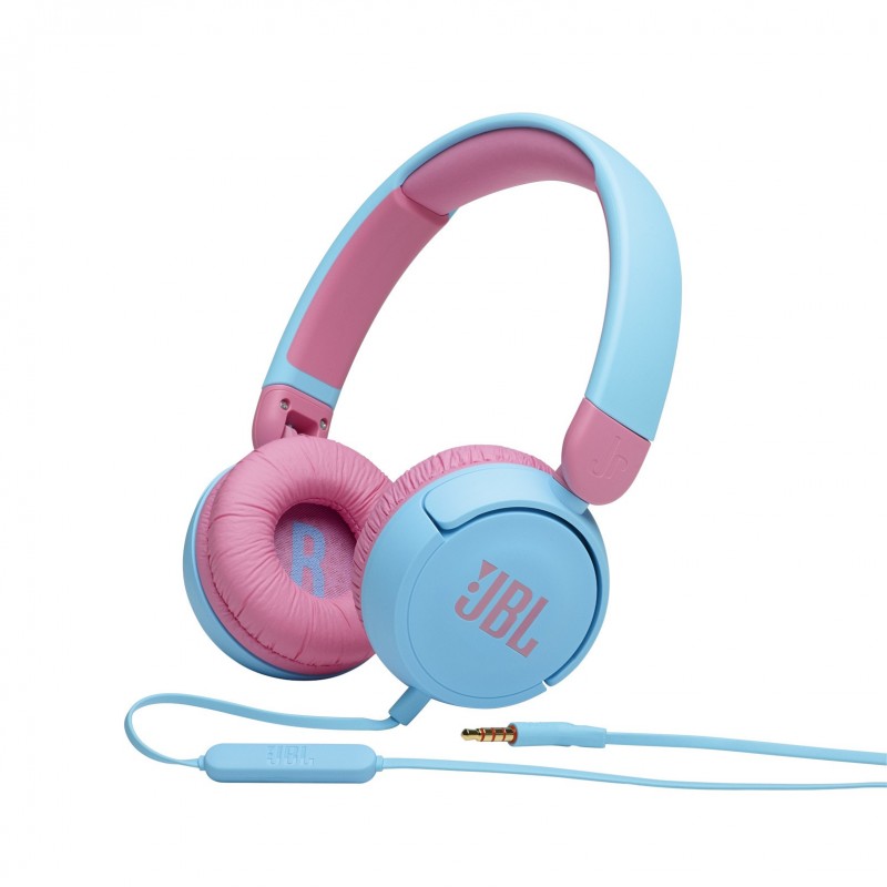 JBL JR310 Cuffie Cablato A Padiglione MUSICA Blu