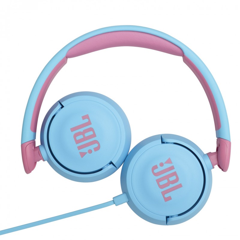 JBL JR310 Kopfhörer Verkabelt Kopfband Musik Blau