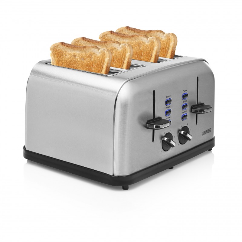 Princess 142355 Toaster aus Edelstahl Style 4