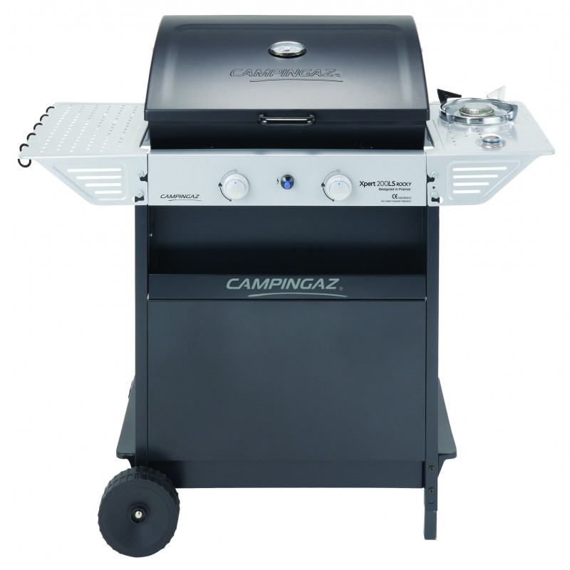 Campingaz Xpert 200 LS Rocky Barbecue Cart Gas Black, Silver 10300 W