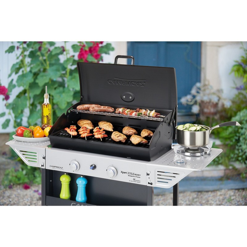 Campingaz Xpert 200 LS Rocky Grill Wagen Gas Schwarz, Silber 10300 W