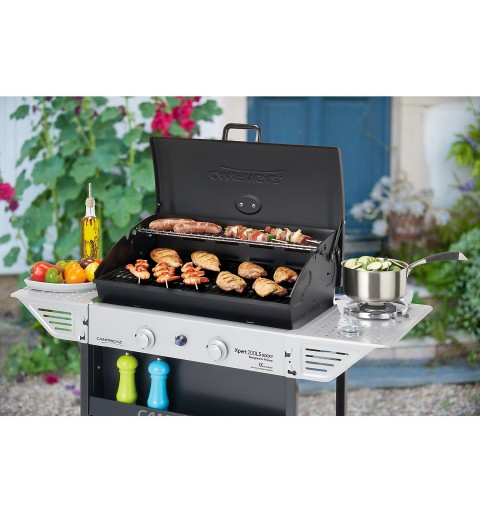 Campingaz Xpert 200 LS Rocky Grill Wagen Gas Schwarz, Silber 10300 W