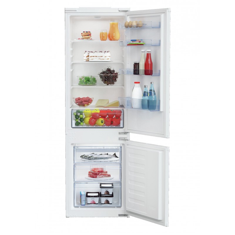 Beko BCHA275K3SN frigorifero con congelatore Da incasso Bianco