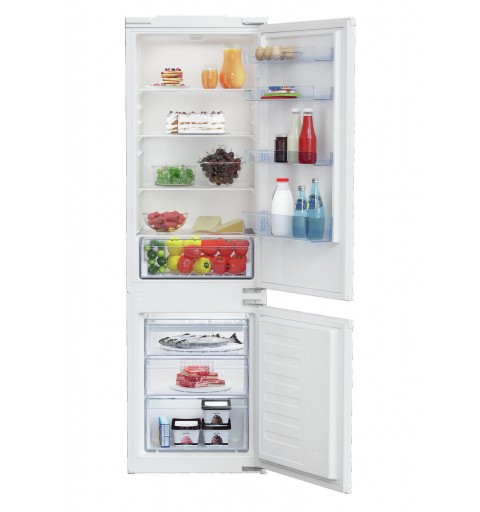 Beko BCHA275K3SN fridge-freezer Built-in White