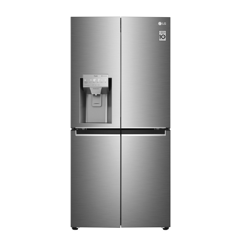 LG GML844PZ6F.APZQEUR nevera puerta lado a lado Independiente 506 L F Metálico, Plata