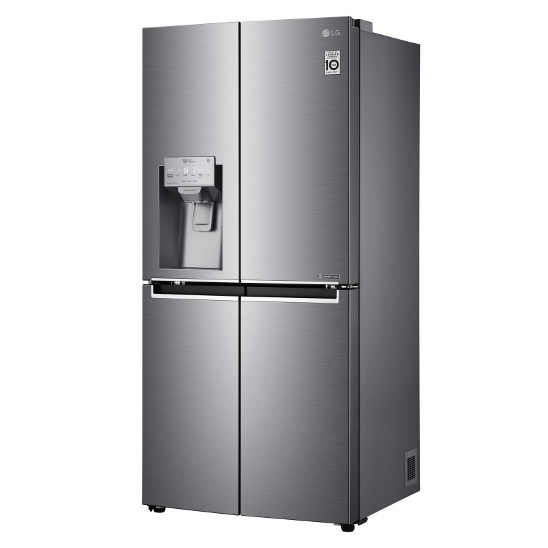 LG GML844PZ6F.APZQEUR nevera puerta lado a lado Independiente 506 L F Metálico, Plata