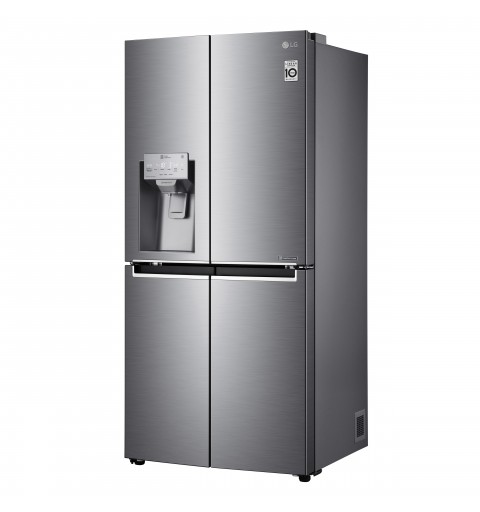 LG GML844PZ6F.APZQEUR nevera puerta lado a lado Independiente 506 L F Metálico, Plata