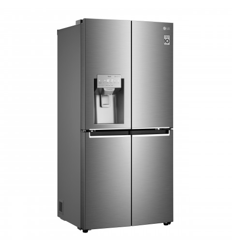 LG GML844PZ6F.APZQEUR nevera puerta lado a lado Independiente 506 L F Metálico, Plata