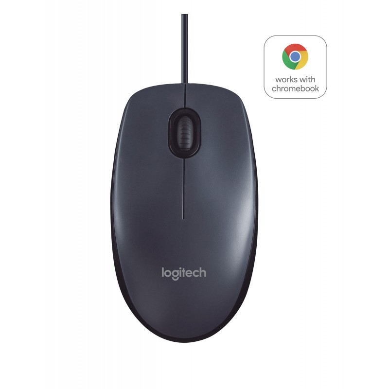 Logitech B100 Optical USB for Bus mouse Ambidextrous USB Type-A 800 DPI