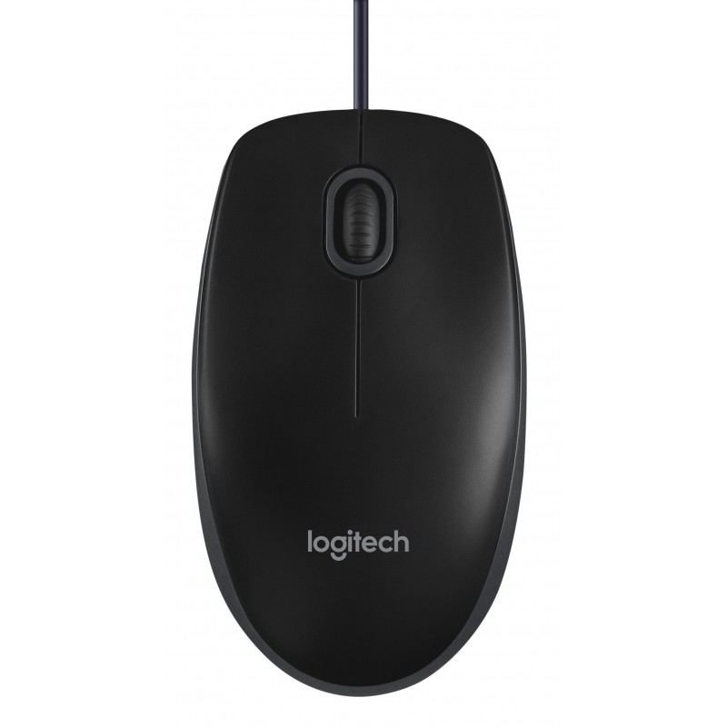 Logitech B100 Optical USB for Bus mouse Ambidestro USB tipo A Ottico 800 DPI