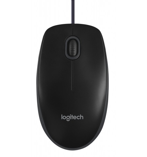 Logitech B100 Optical USB Mouse for Bus souris Ambidextre USB Type-A Optique 800 DPI