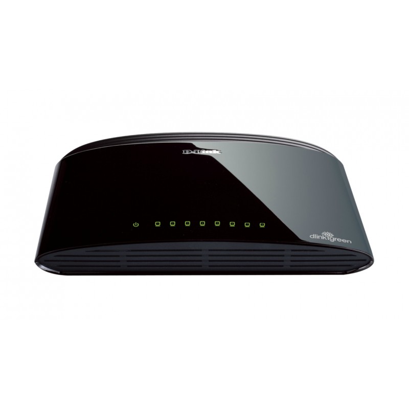 D-Link DES-1008D No administrado Fast Ethernet (10 100) Negro