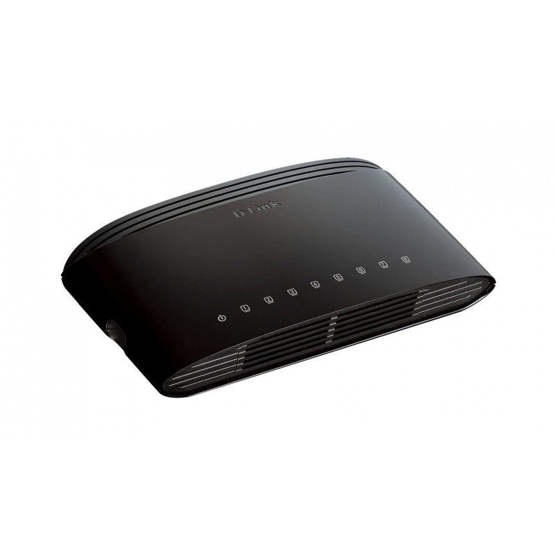 D-Link DES-1008D No administrado Fast Ethernet (10 100) Negro