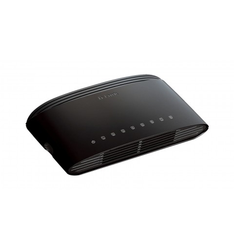 D-Link DES-1008D No administrado Fast Ethernet (10 100) Negro