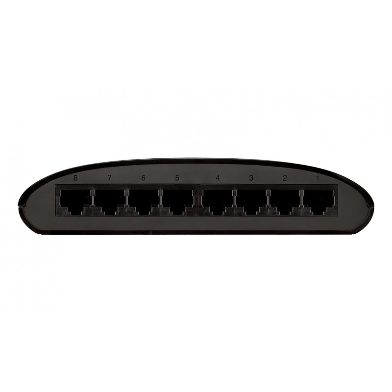 D-Link DES-1008D No administrado Fast Ethernet (10 100) Negro