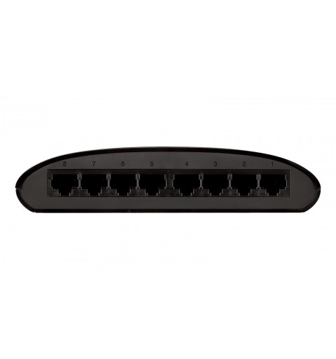 D-Link DES-1008D No administrado Fast Ethernet (10 100) Negro
