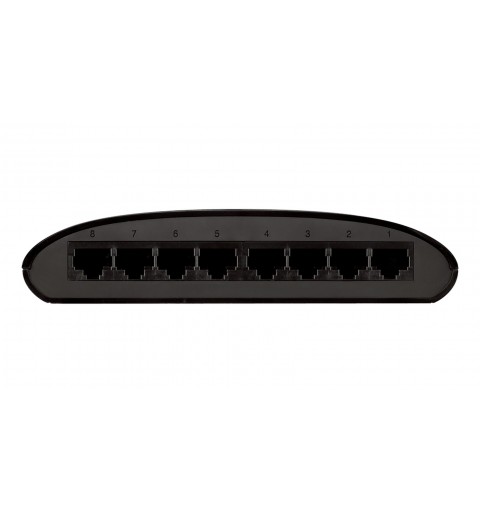 D-Link DES-1008D Non-géré Fast Ethernet (10 100) Noir