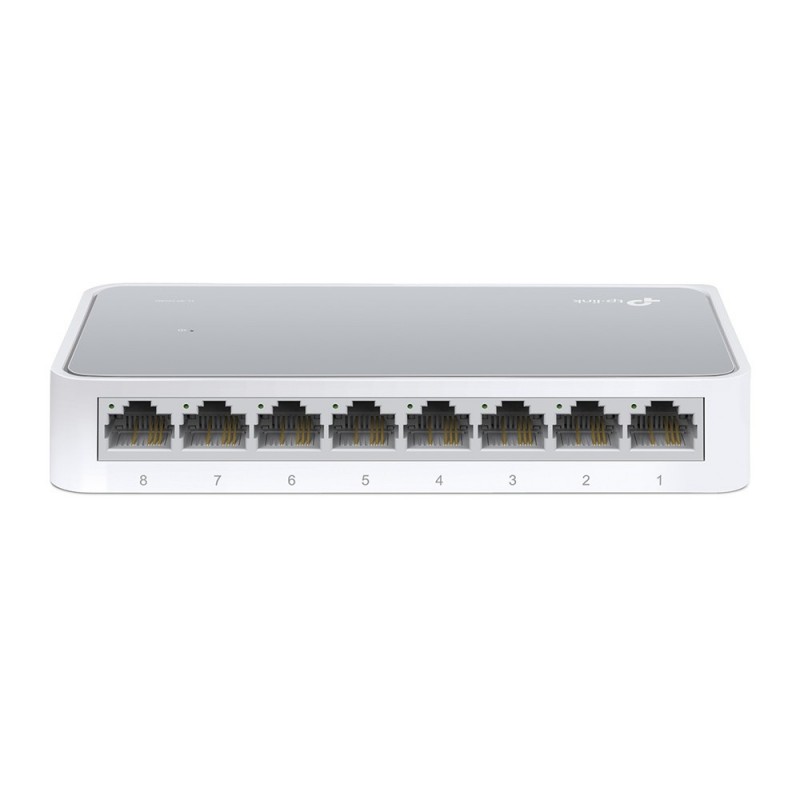 TP-LINK TL-SF1008D Non gestito Fast Ethernet (10 100) Bianco