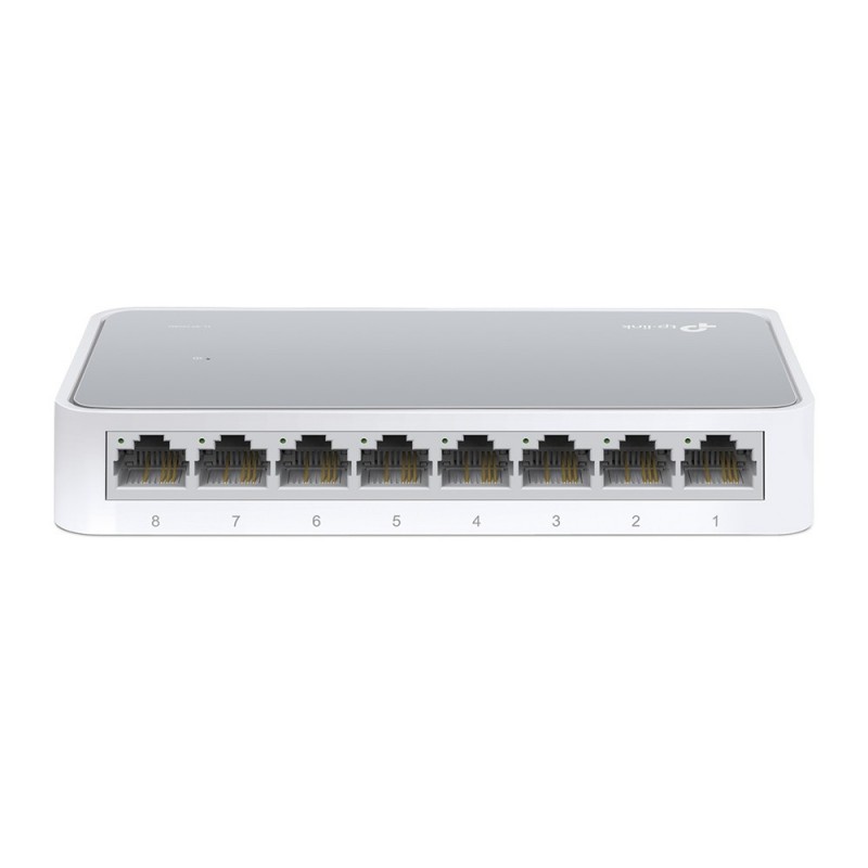 TP-LINK TL-SF1008D Unmanaged Fast Ethernet (10 100) White