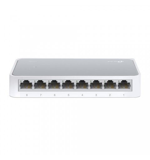 TP-LINK TL-SF1008D No administrado Fast Ethernet (10 100) Blanco