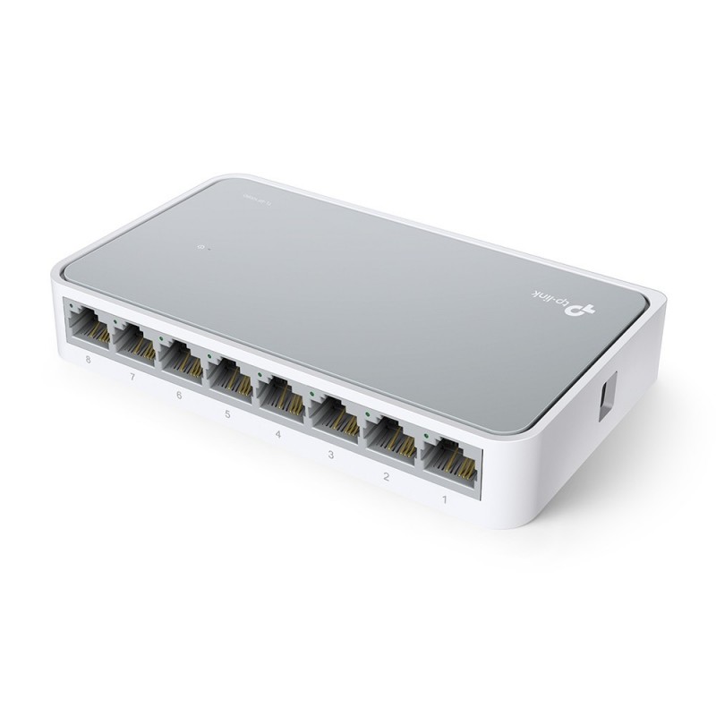 TP-LINK TL-SF1008D No administrado Fast Ethernet (10 100) Blanco