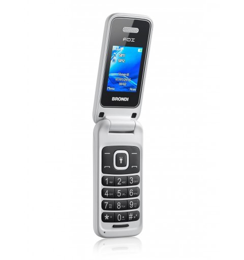Brondi Fox 4,5 cm (1.77") 74 g Blanc Téléphone numérique