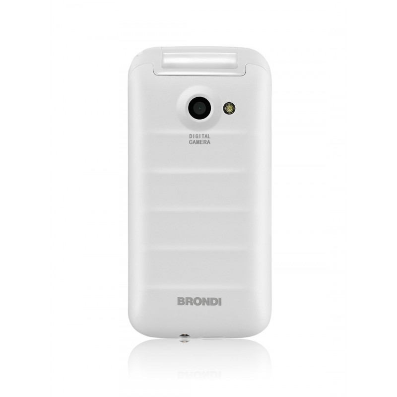 Brondi Fox 4,5 cm (1.77") 74 g Blanc Téléphone numérique